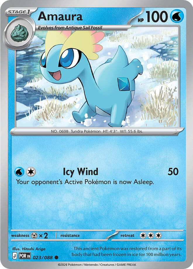 Amaura (023/088) [Mega Evolution: Perfect Order] | Exor Games Bridgewater