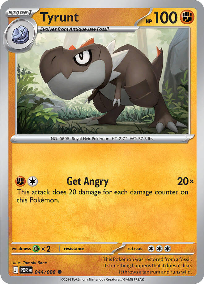 Tyrunt (044/088) [Mega Evolution: Perfect Order] | Exor Games Bridgewater