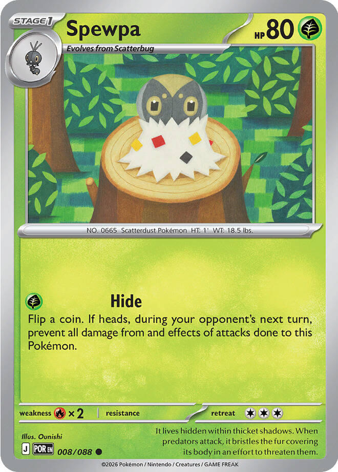 Spewpa (008/088) [Mega Evolution: Perfect Order] | Exor Games Bridgewater