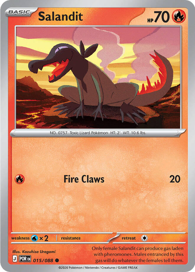 Salandit (015/088) [Mega Evolution: Perfect Order] | Exor Games Bridgewater