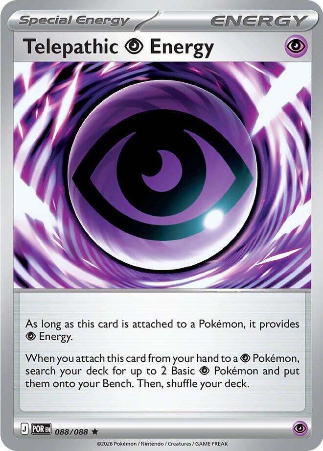 Telepathic Psychic Energy (088/088) [Mega Evolution: Perfect Order] | Exor Games Bridgewater