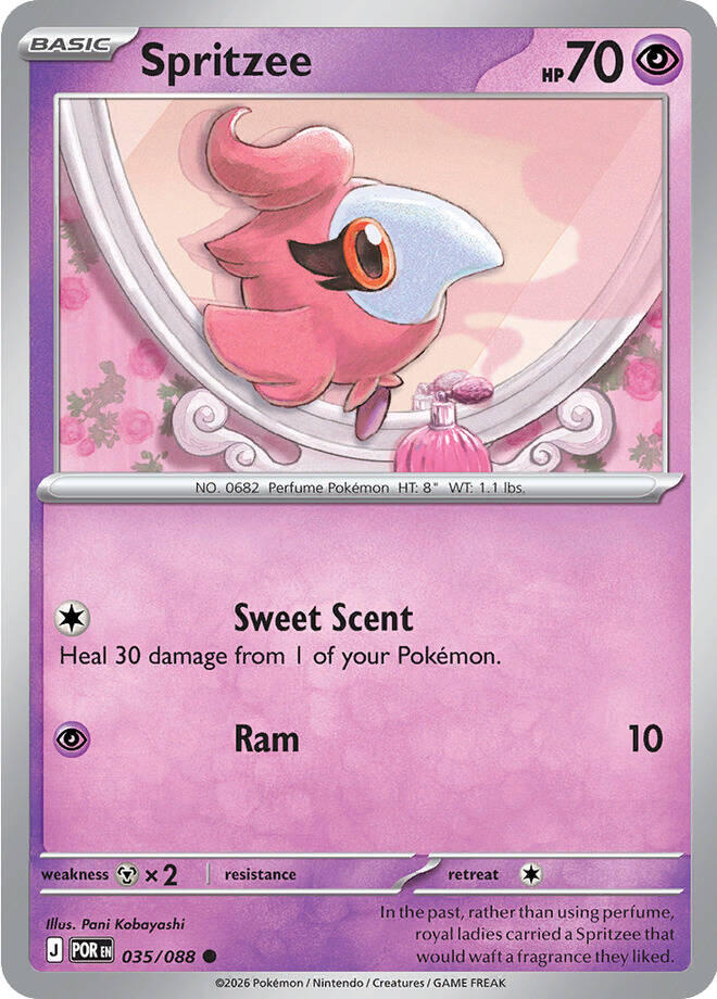 Spritzee (035/088) [Mega Evolution: Perfect Order] | Exor Games Bridgewater