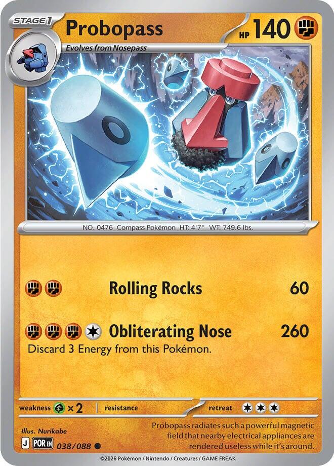 Probopass (038/088) [Mega Evolution: Perfect Order] | Exor Games Bridgewater