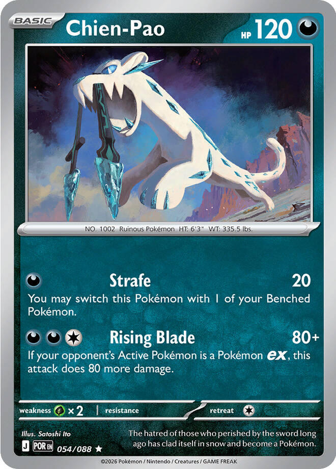 Chien-Pao (054/088) [Mega Evolution: Perfect Order] | Exor Games Bridgewater