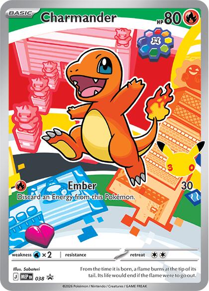 Charmander (038) [Mega Evolution Promo] | Exor Games Bridgewater