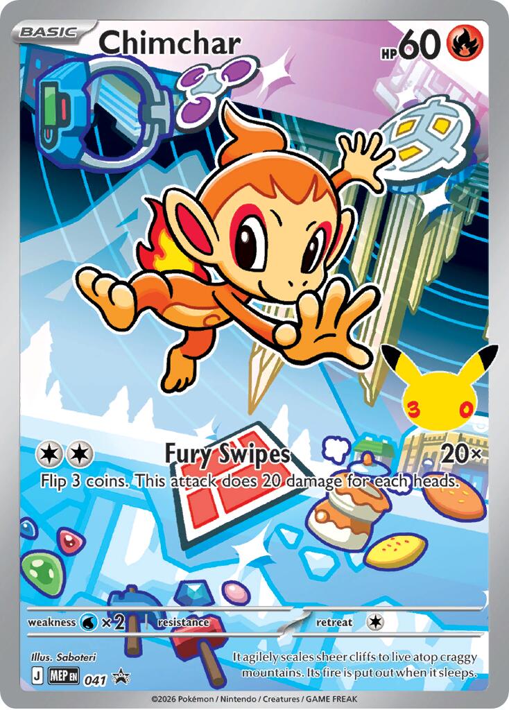 Chimchar (041) [Mega Evolution Promo] | Exor Games Bridgewater