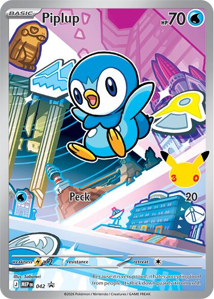 Piplup (042) [Mega Evolution Promo] | Exor Games Bridgewater