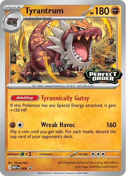 Tyrantrum (066) [Mega Evolution Promo] | Exor Games Bridgewater