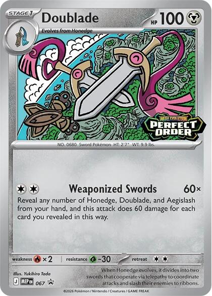 Doublade (067) [Mega Evolution Promo] | Exor Games Bridgewater