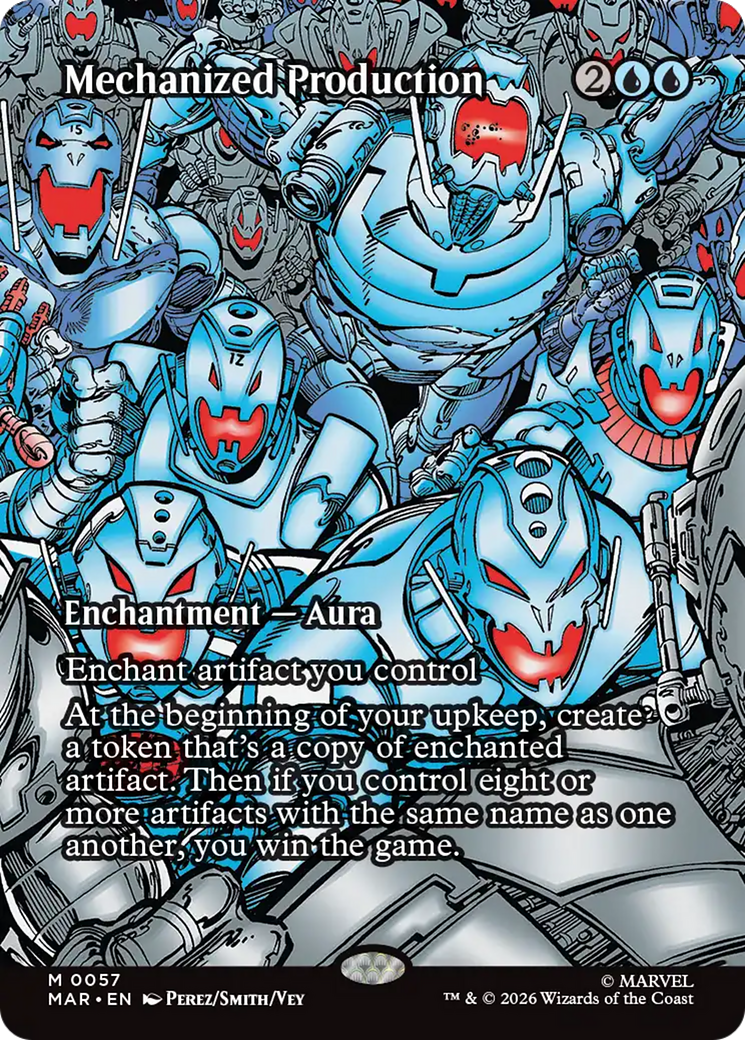 Mechanized Production (Borderless) [Marvel Universe: Eternal-Legal] | Exor Games Bridgewater