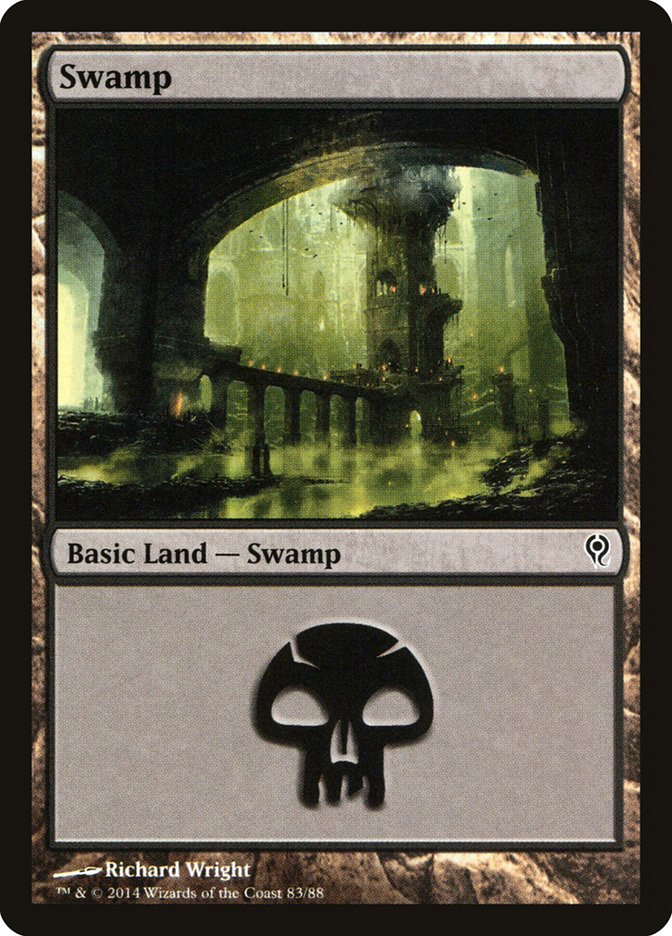 Swamp (83) [Duel Decks: Jace vs. Vraska] | Exor Games Bridgewater