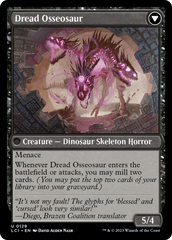 Visage of Dread // Dread Osseosaur [The Lost Caverns of Ixalan] | Exor Games Bridgewater