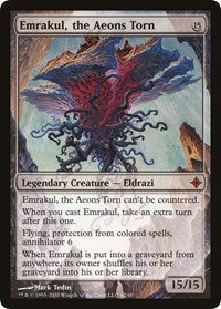 Emrakul, the Aeons Torn (Rise of the Eldrazi) [Oversize Cards] | Exor Games Bridgewater