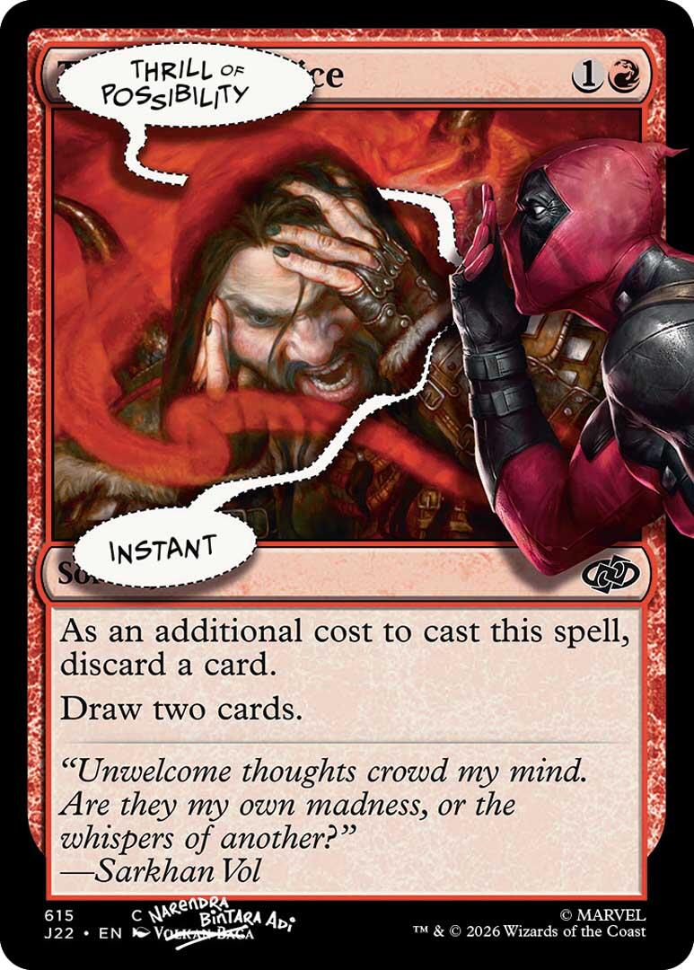 Thrill of Possibility (615) [Secret Lair Drop Series] | Exor Games Bridgewater