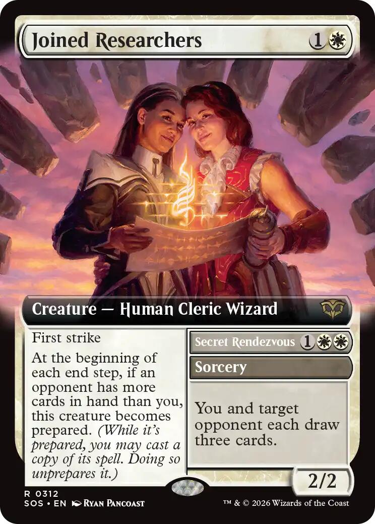 Joined Researchers (Extended Art) [Secrets of Strixhaven] | Exor Games Bridgewater