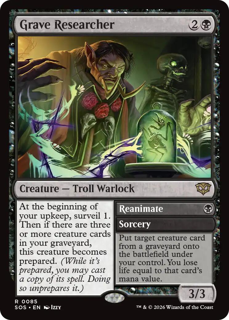 Grave Researcher [Secrets of Strixhaven] | Exor Games Bridgewater