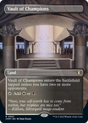 Vault of Champions (Borderless Alternate Art) [Commander Masters] | Exor Games Bridgewater