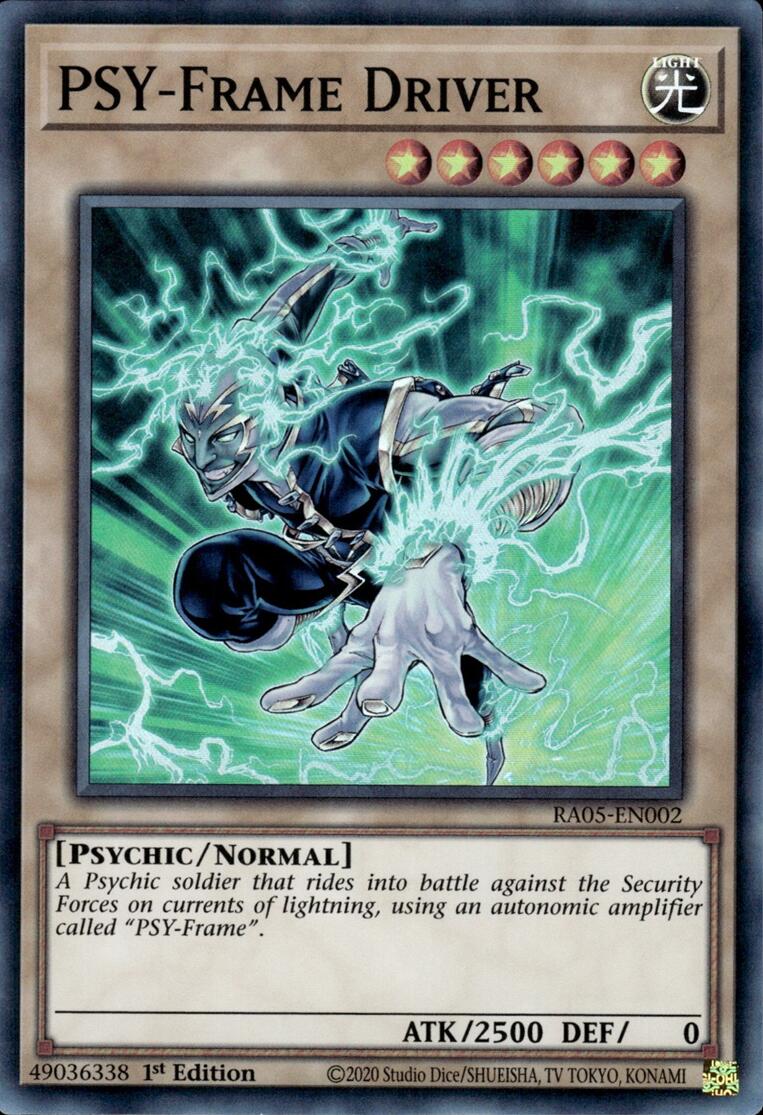 PSY-Frame Driver [RA05-EN002] Super Rare | Exor Games Bridgewater