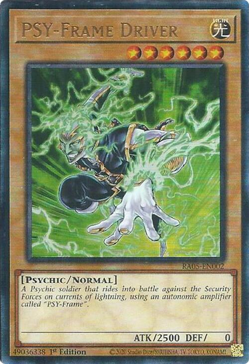PSY-Frame Driver (Ultimate Rare) [RA05-EN002] Ultimate Rare | Exor Games Bridgewater