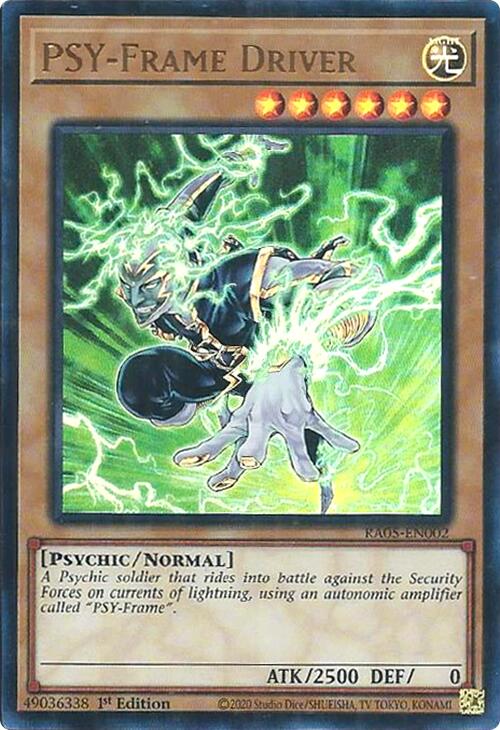 PSY-Frame Driver (Ultra Rare) [RA05-EN002] Ultra Rare | Exor Games Bridgewater