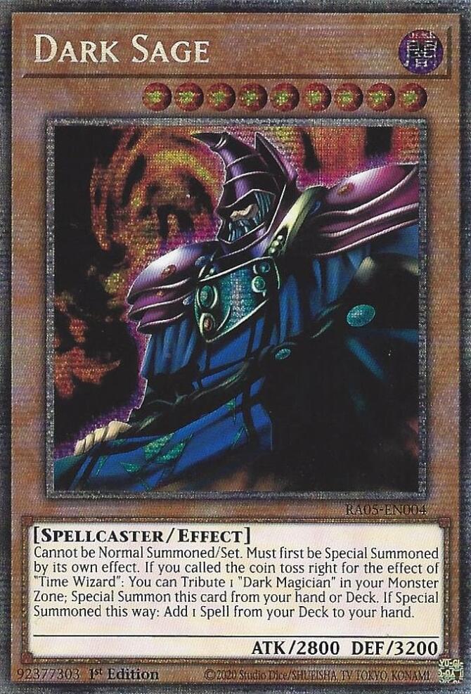 Dark Sage [RA05-EN004] Super Rare | Exor Games Bridgewater