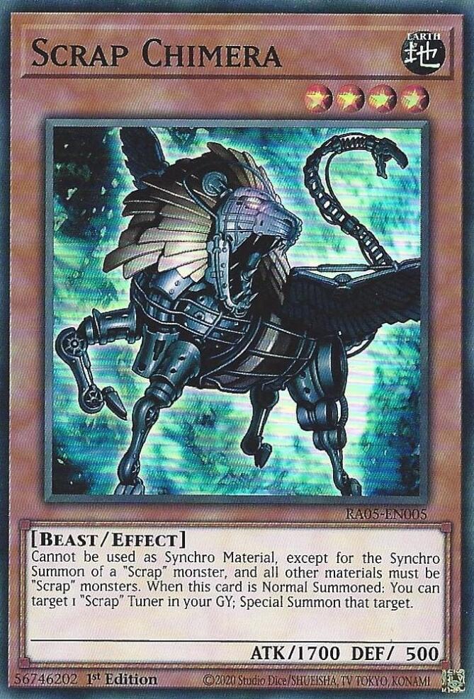 Scrap Chimera [RA05-EN005] Super Rare | Exor Games Bridgewater