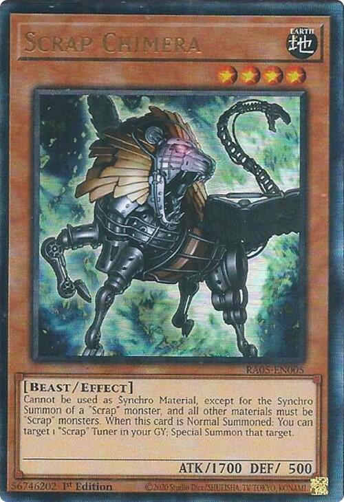 Scrap Chimera (Ultimate Rare) [RA05-EN005] Ultimate Rare | Exor Games Bridgewater
