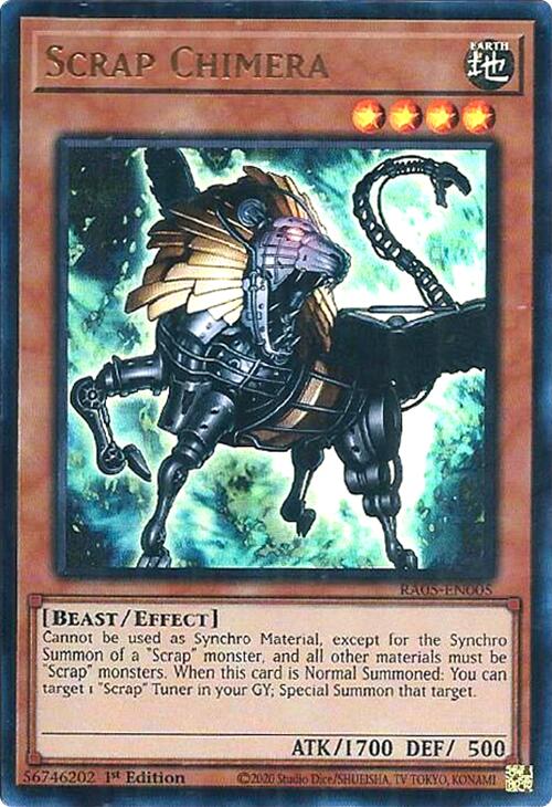 Scrap Chimera (Ultra Rare) [RA05-EN005] Ultra Rare | Exor Games Bridgewater
