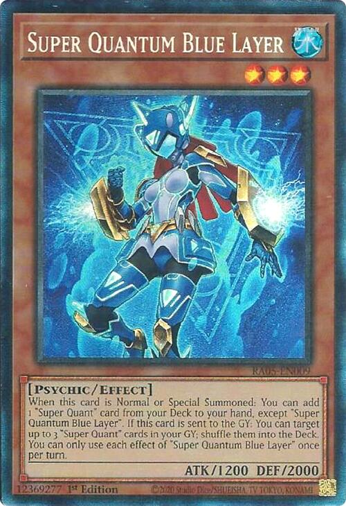 Super Quantum Blue Layer (Collector's Rare) [RA05-EN009] Collector's Rare | Exor Games Bridgewater