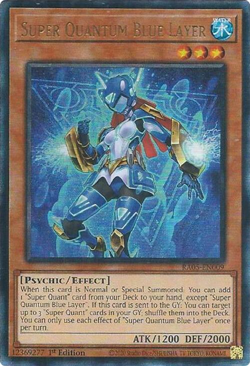 Super Quantum Blue Layer (Ultimate Rare) [RA05-EN009] Ultimate Rare | Exor Games Bridgewater