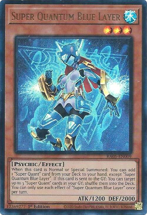 Super Quantum Blue Layer (Ultra Rare) [RA05-EN009] Ultra Rare | Exor Games Bridgewater