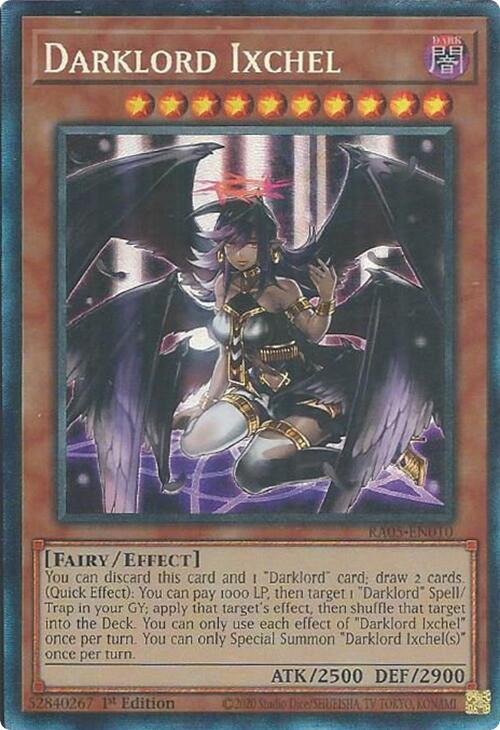 Darklord Ixchel (Collector's Rare) [RA05-EN010] Collector's Rare | Exor Games Bridgewater