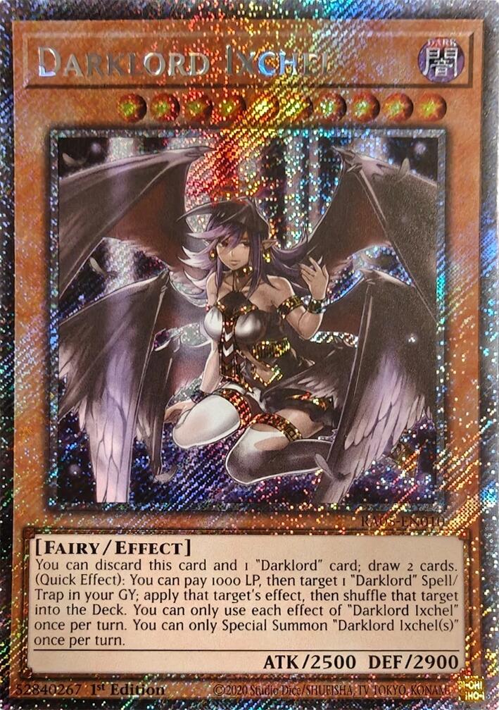 Darklord Ixchel (Platinum Secret Rare) [RA05-EN010] Platinum Secret Rare | Exor Games Bridgewater