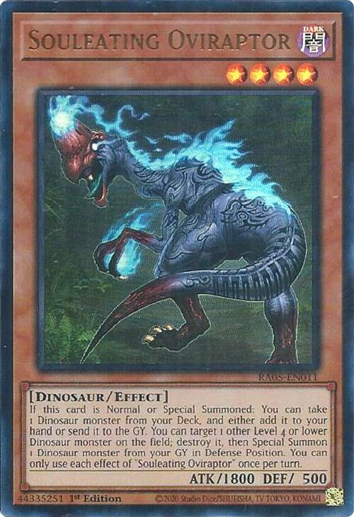 Souleating Oviraptor (Ultra Rare) [RA05-EN011] Ultra Rare | Exor Games Bridgewater