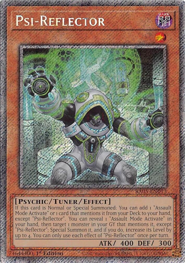 Psi-Reflector (Platinum Secret Rare) [RA05-EN013] Platinum Secret Rare | Exor Games Bridgewater
