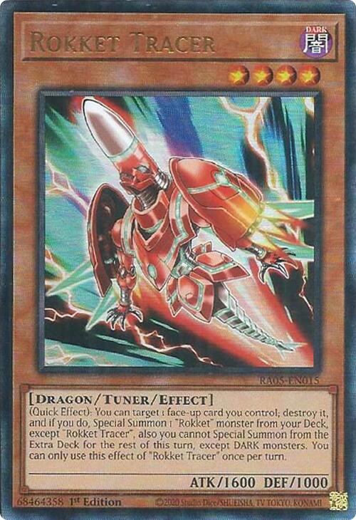 Rokket Tracer (Ultimate Rare) [RA05-EN015] Ultimate Rare | Exor Games Bridgewater