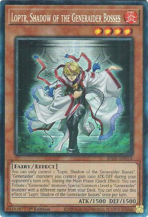 Loptr, Shadow of the Generaider Bosses (Collector's Rare) [RA05-EN016] Collector's Rare | Exor Games Bridgewater