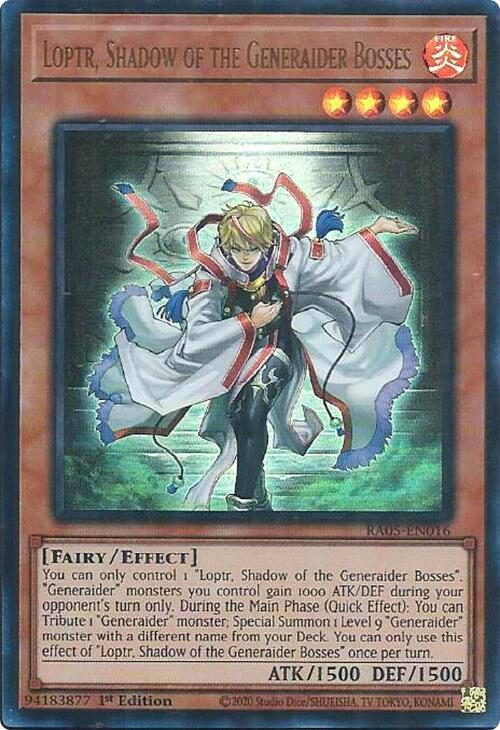 Loptr, Shadow of the Generaider Bosses (Ultra Rare) [RA05-EN016] Ultra Rare | Exor Games Bridgewater