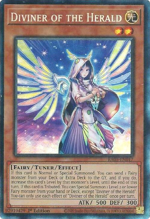Diviner of the Herald (Collector's Rare) [RA05-EN017] Collector's Rare | Exor Games Bridgewater