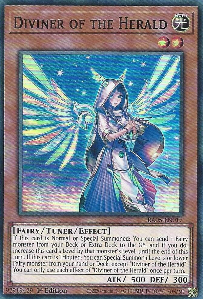 Diviner of the Herald [RA05-EN017] Super Rare | Exor Games Bridgewater