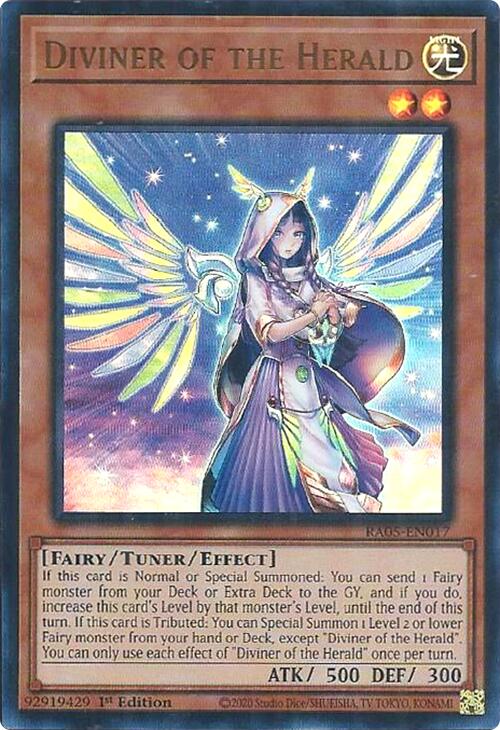 Diviner of the Herald (Ultra Rare) [RA05-EN017] Ultra Rare | Exor Games Bridgewater