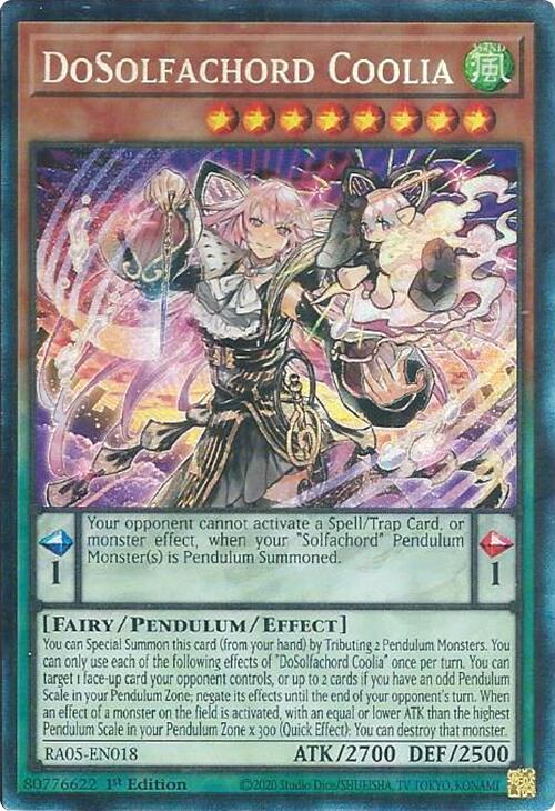 DoSolfachord Coolia (Collector's Rare) [RA05-EN018] Collector's Rare | Exor Games Bridgewater