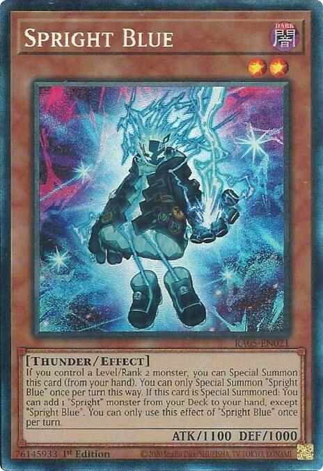 Spright Blue (Collector's Rare) [RA05-EN021] Collector's Rare | Exor Games Bridgewater