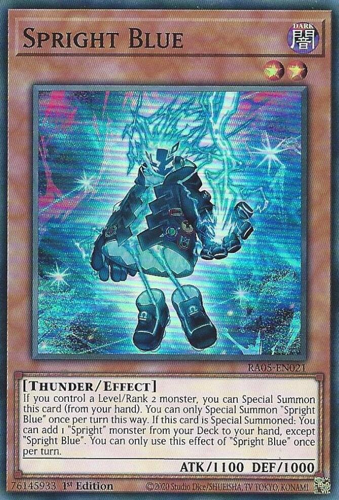 Spright Blue [RA05-EN021] Super Rare | Exor Games Bridgewater