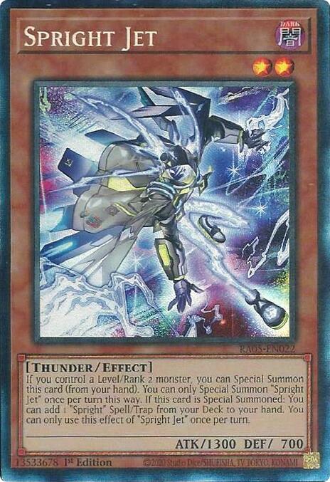 Spright Jet (Collector's Rare) [RA05-EN022] Collector's Rare | Exor Games Bridgewater