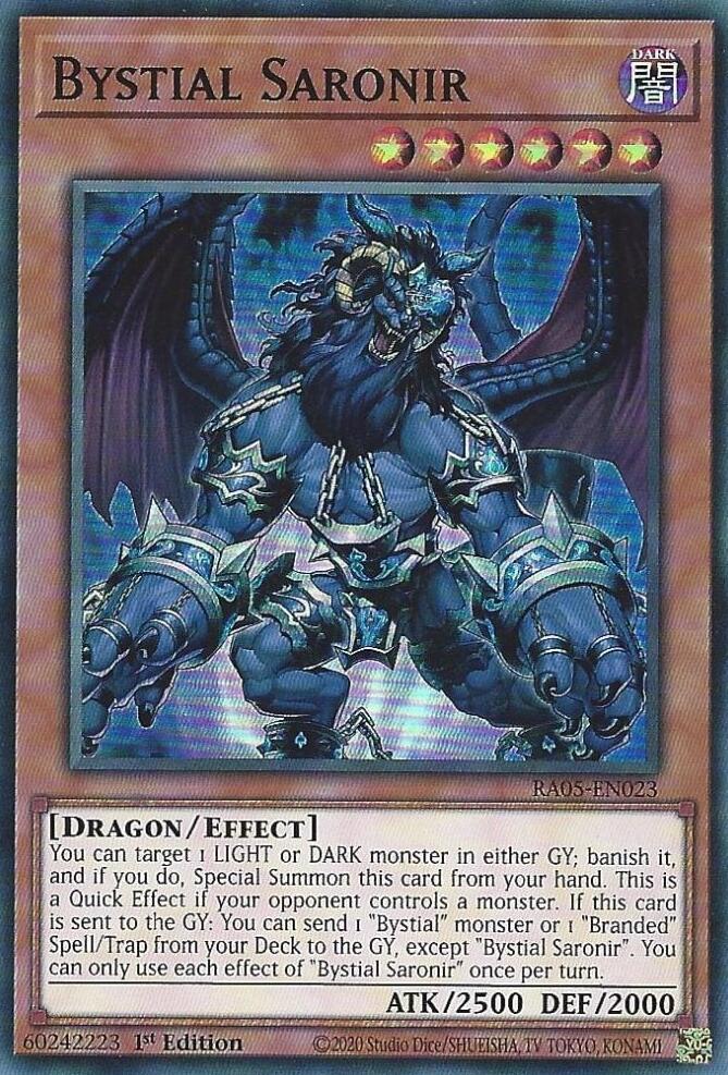 Bystial Saronir [RA05-EN023] Super Rare | Exor Games Bridgewater