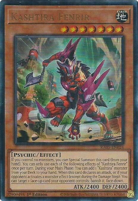 Kashtira Fenrir (Ultimate Rare) [RA05-EN024] Ultimate Rare | Exor Games Bridgewater