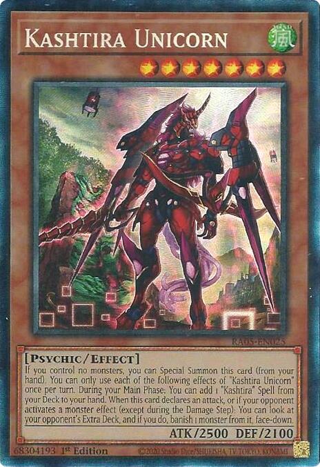 Kashtira Unicorn (Collector's Rare) [RA05-EN025] Collector's Rare | Exor Games Bridgewater
