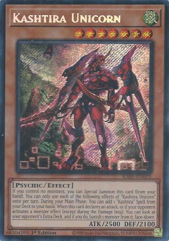 Kashtira Unicorn (Secret Rare) [RA05-EN025] Secret Rare | Exor Games Bridgewater