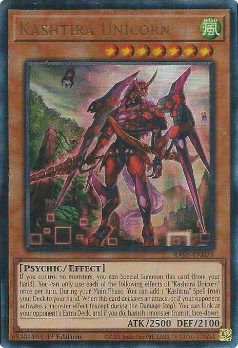 Kashtira Unicorn (Ultimate Rare) [RA05-EN025] Ultimate Rare | Exor Games Bridgewater